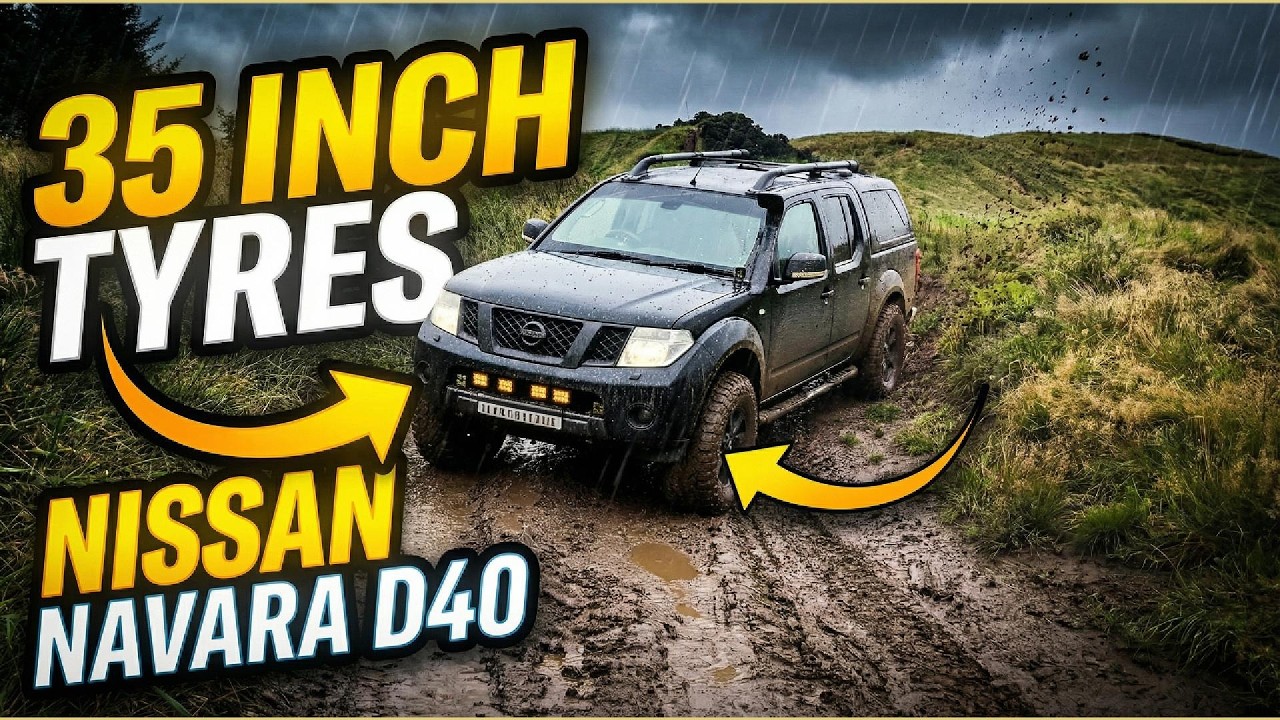 Matts Shakedown Run - Nissan Navara D40 on 35