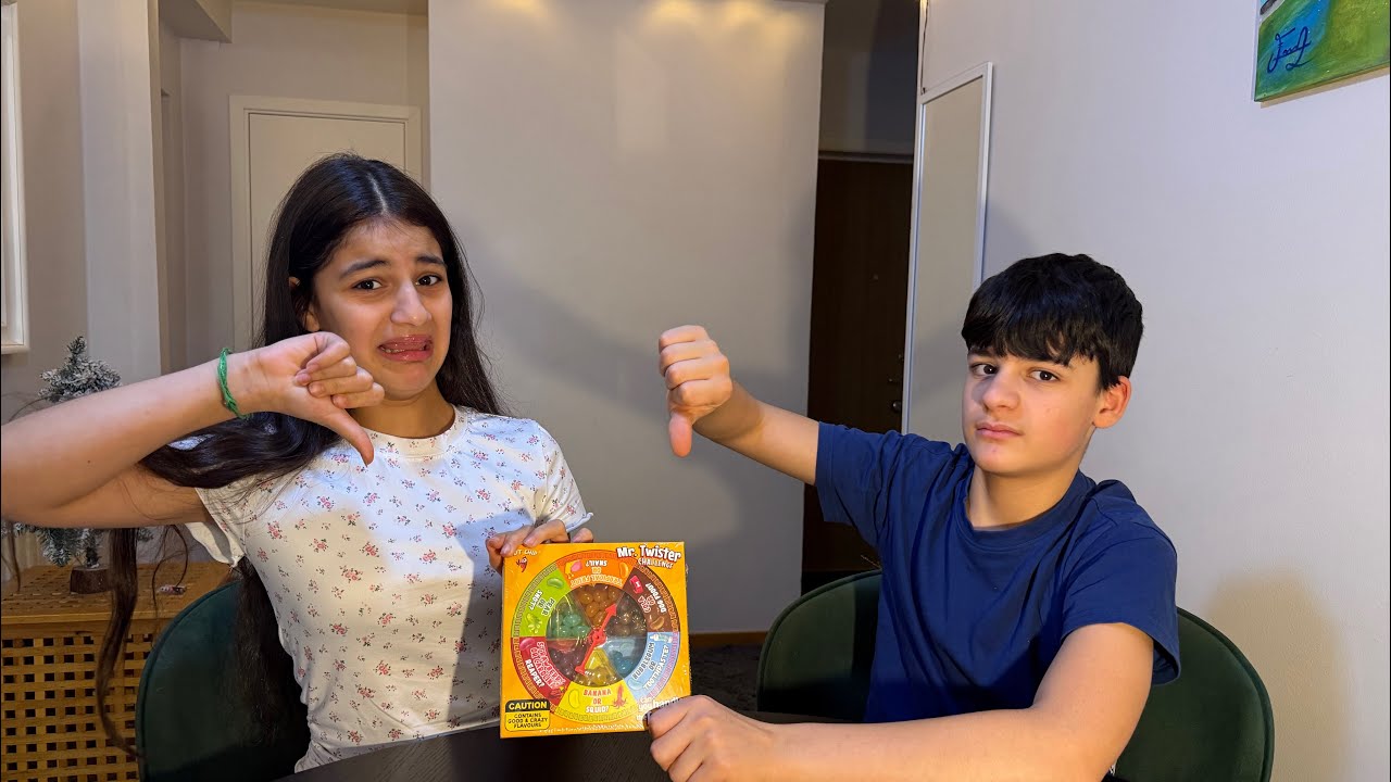 تحدي القرف 🤢اني واخويه (حلويات بطعم اكل الكلاب😬🤢)