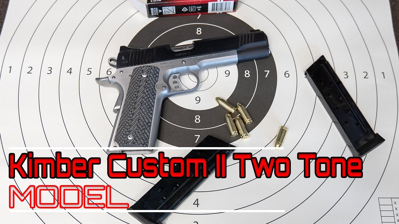 Kimber custom II Two-Tone 9x21