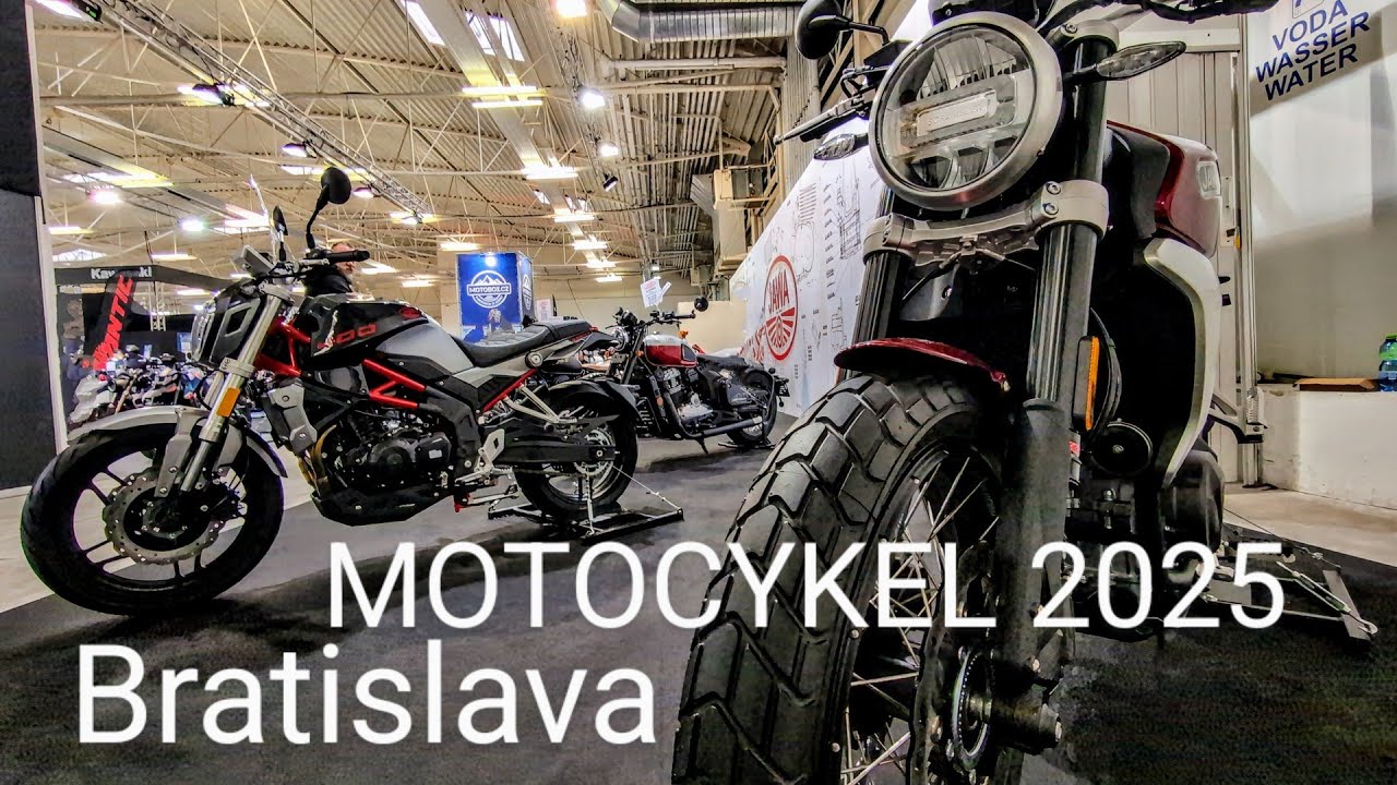 MOTOCYKEL BRATISLAVA Incheba 03/2025 - JAWA - BMW - KOWA - Bellini - Caballero