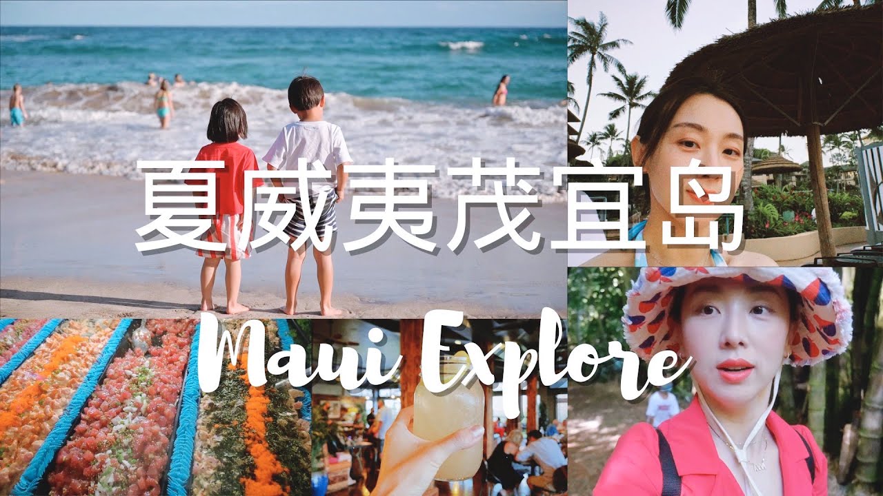【Anna阿姨 vlog#84】6 Days in Maui 夏威夷茂宜岛上山下海 | 翡翠海 | 地球上最像火星的地方 | 2刷哈娜之路 | 网红餐厅打卡