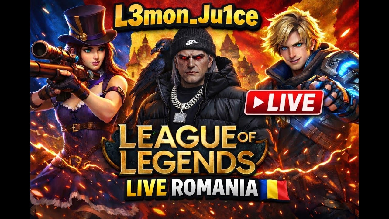 💥 URCAM IN RANK IN NOUL SEZON | LEAGUE OF LEGENDS LIVE💥