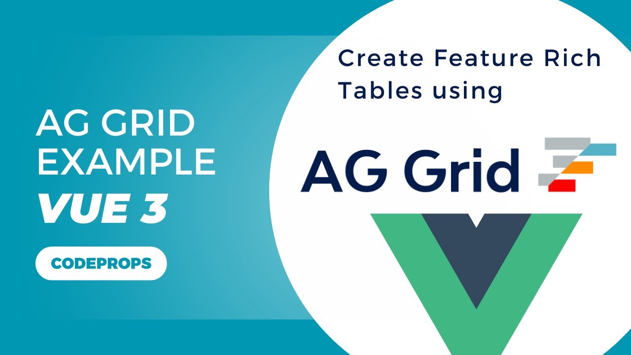 AG Grid tutorial in Vue 3
