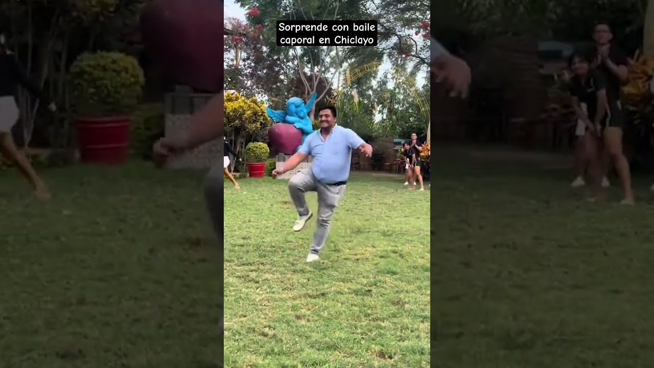 Joven sorprende bailando caporales en Chiclayo #caporales #viralvideo #danza