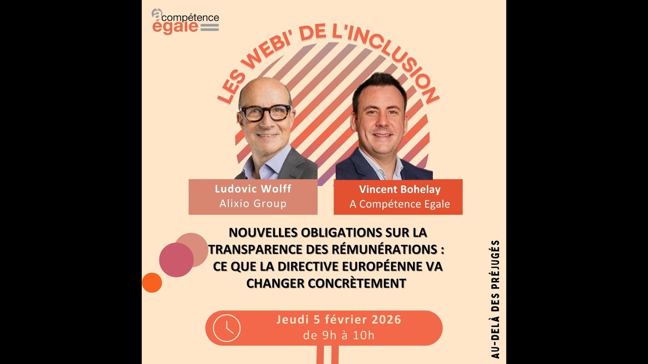 Nouvelles obligations sur la transparence des rémunérations - Directive européenne