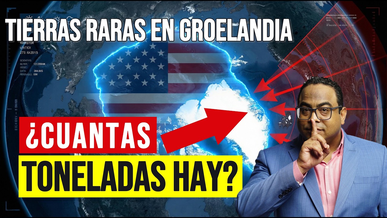 Tierras Raras en Groenlandia: ¿Cuáles son y cuántas toneladas realmente hay?