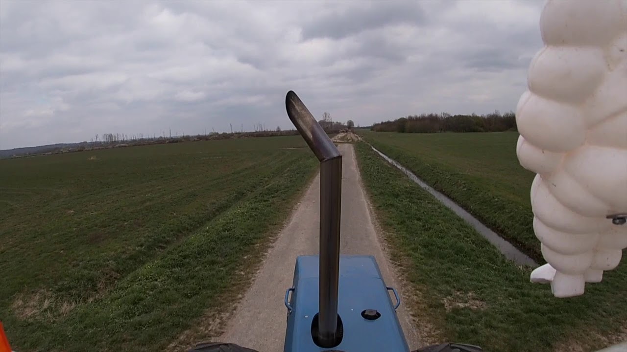 [GoPro] Ford 8730 Powershift [SOUND] Straight Pipe Video