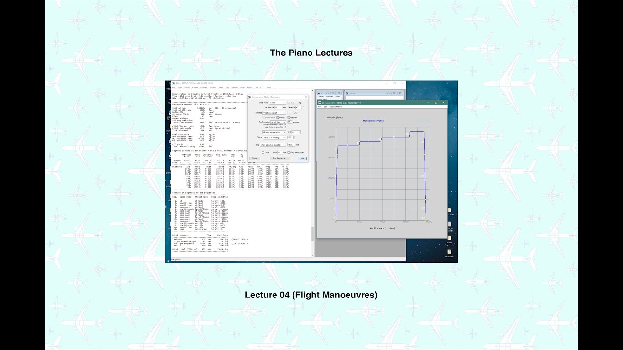 Lecture 04 (Flight manoeuvres and sequences)