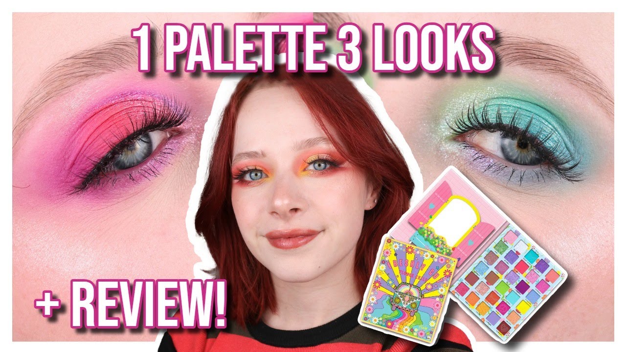BUDGET PASTELS?! | Rude Cosmetics Freshly Cut 3 Looks 1 Palette + Review !