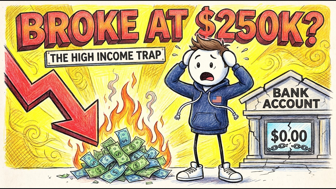 The High Income Trap: Why $250K Is The New Broke