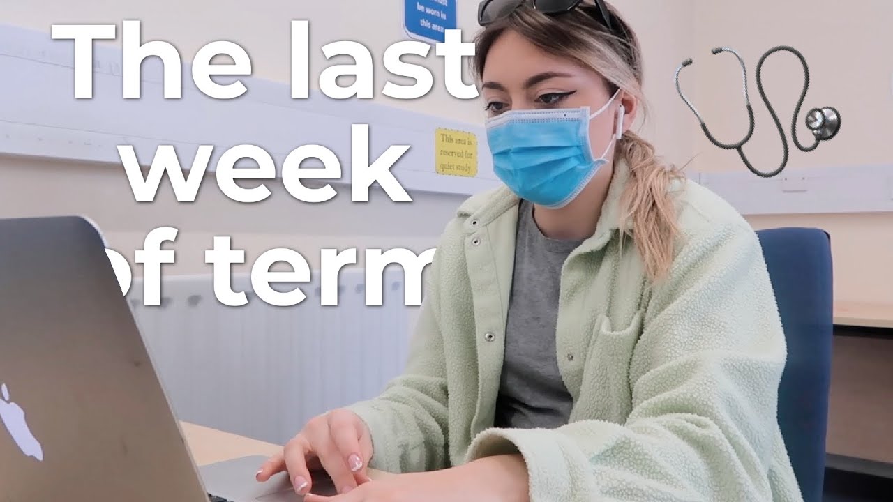 A SLIGHTLY CHAOTIC LAST WEEK OF TERM | A week in the life of a second year medical student (UK Vlog)