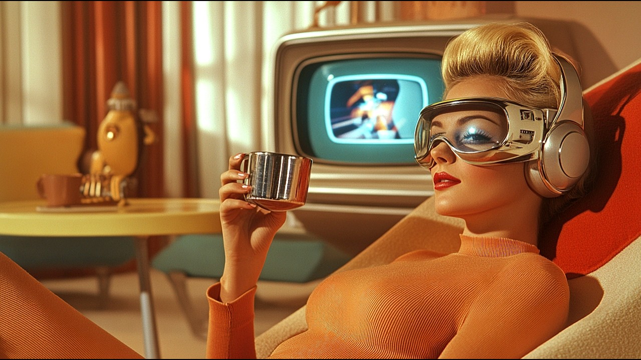 Relaxing 1950s Jazz Radio | Cozy Vintage Music & Retro Aesthetic