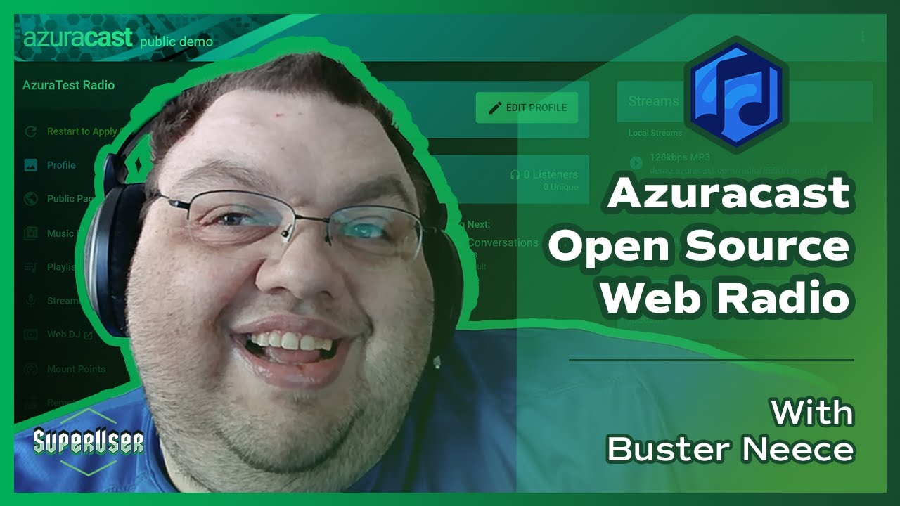 AzuraCast — это веб-радио в коробке! | Бесплатное веб-радио с открытым исходным кодом