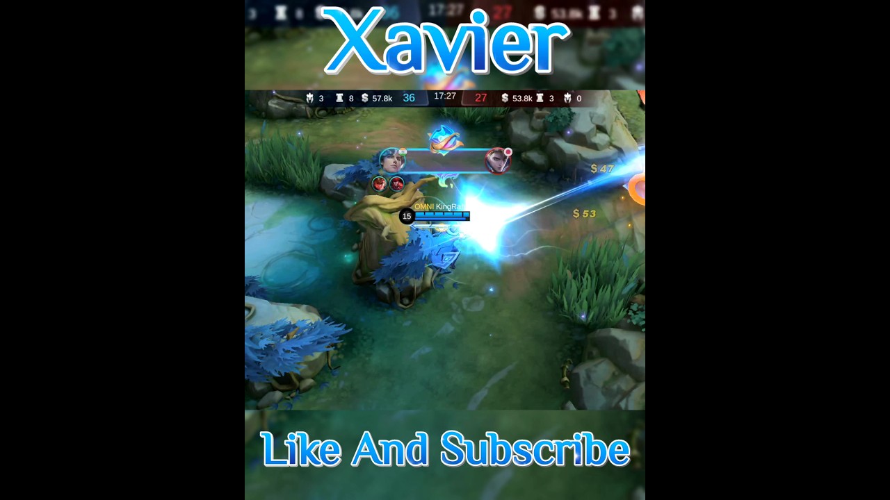 Xavier Ult Long Range Is Awesome #mlbb #shorts #xavier