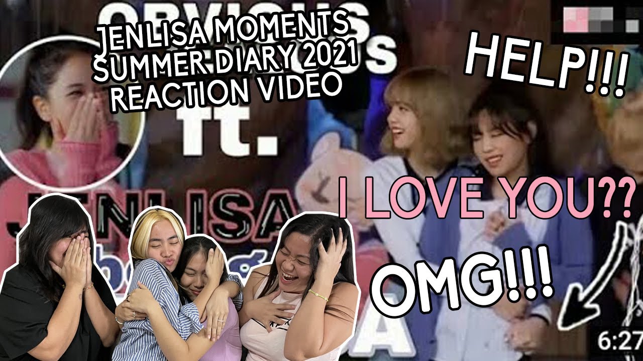 JENLISA Moments at Summer Diary 2021 Reaction Video | Pinkpunk TV