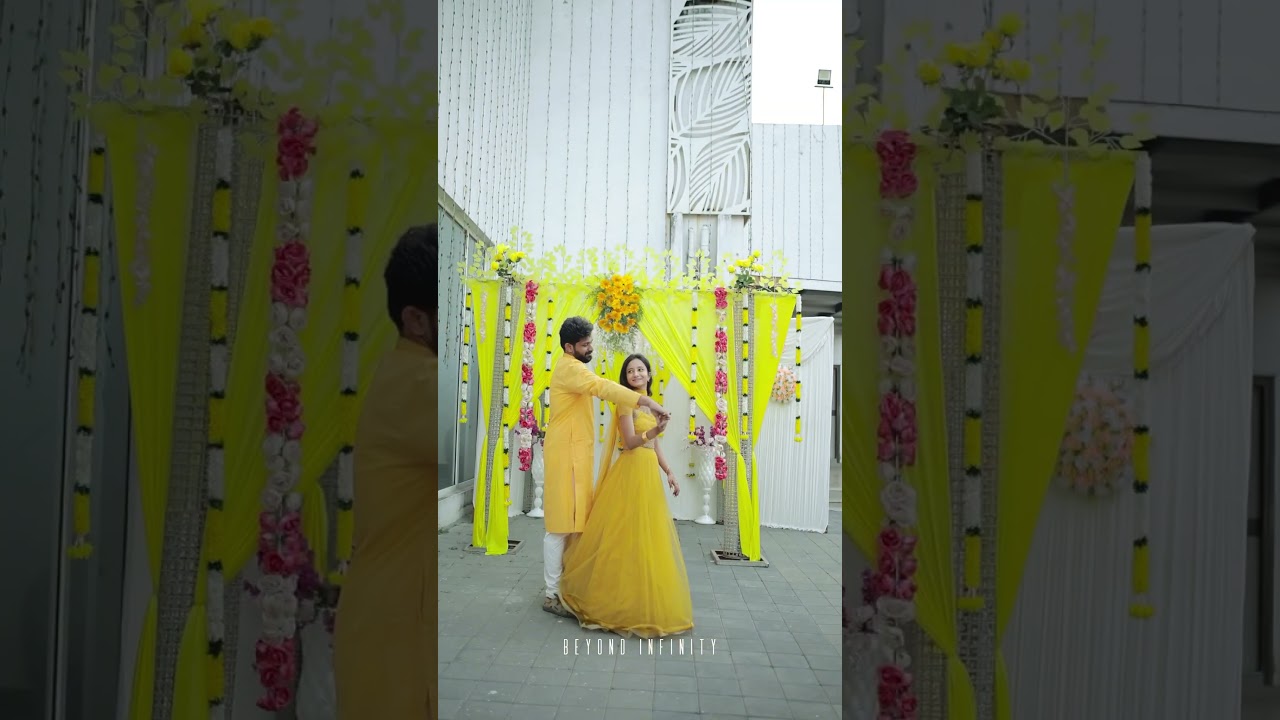 Haldi ceremony #weddingreel #haldi #couple #mehendi #wedding #highlights #shorts #coimbatore #salem