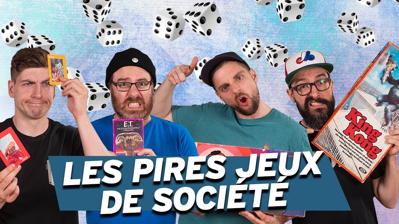 LES PIRES JEUX DE SOCIÉTÉ BASÉS SUR DES FILMS (ft. le jeu, c'est serieux)