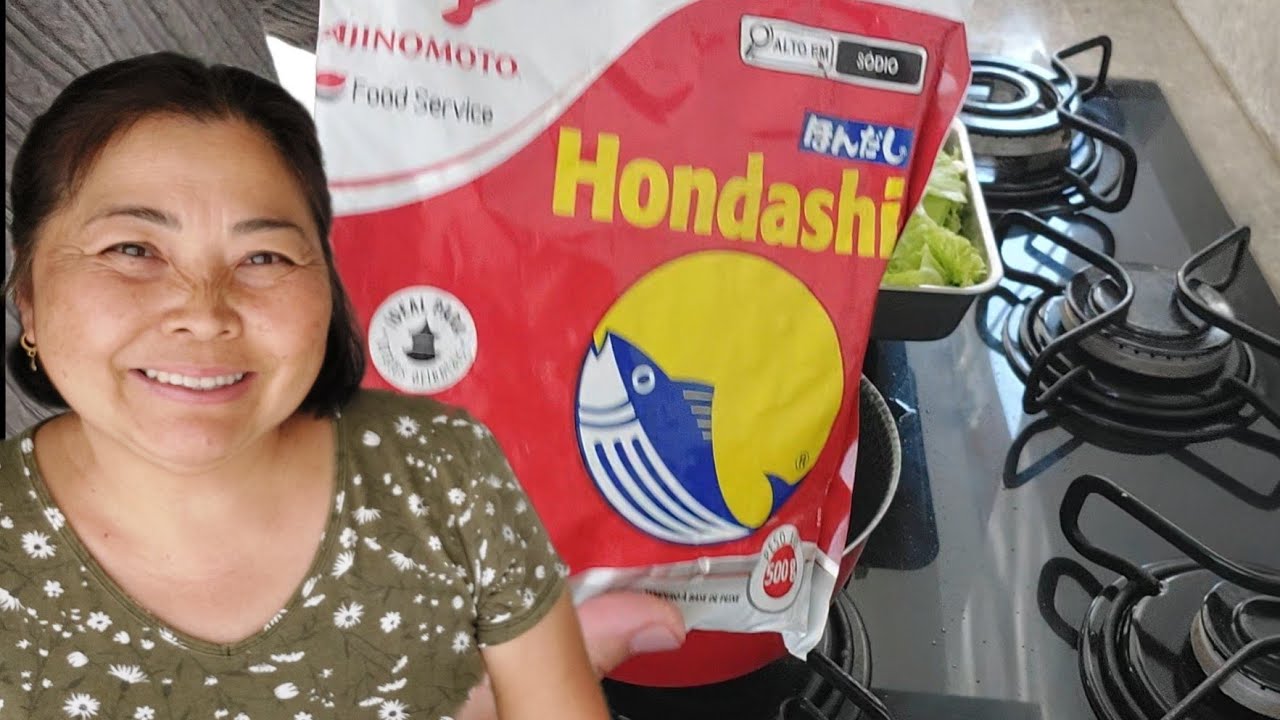 FIZ SALADA DE ACELGA COM O HONDASHI TEMPERO JAPONÊS E PANCETA PURURUCADA ECONÔMICA