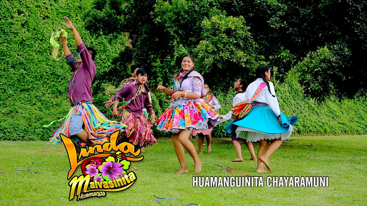 LINDA MALVACINITA DE HUAMANGA ♪♫ ► HUAMANGUINITA CHAYARAMUNI ◄ CARNAVAL CON ARPA Y VIOLÍN