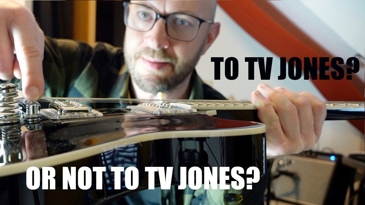Guitar modding challenge - Gretsch Electromatic Jet, installing TV Jones pickups