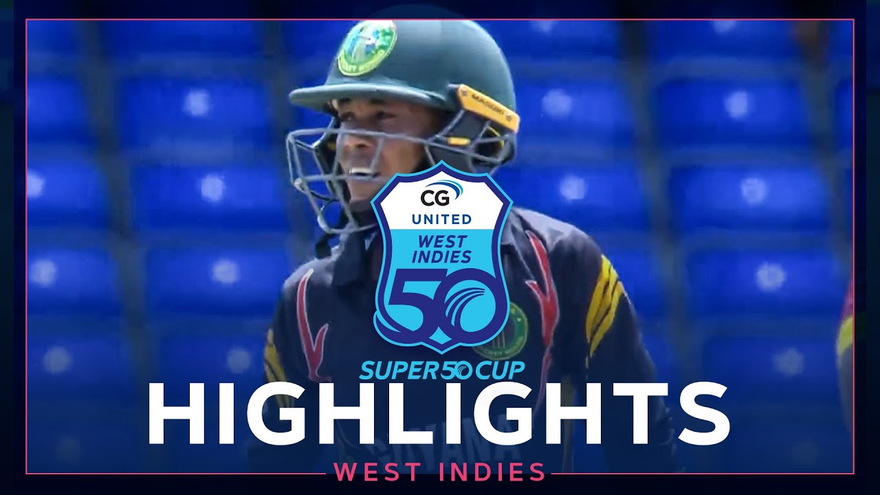 Shemaine Campbelle Stars With 77 Not Out | Leeward Islands Women v Guyana Women | CG United Super50