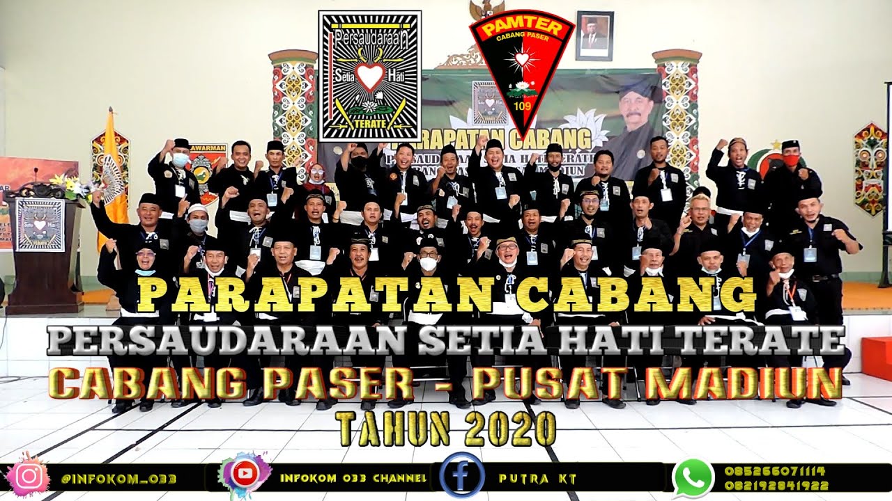 [[27/12/2020]] PARAPATAN CABANG PSHT CAB. PASER - PUSAT MADIUN TH 2020