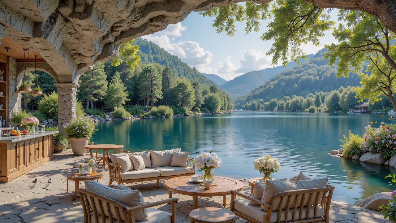 Peaceful January Piano Ambience By The Lake ✨ Soothing Music for Deep Relaxation and Sleep