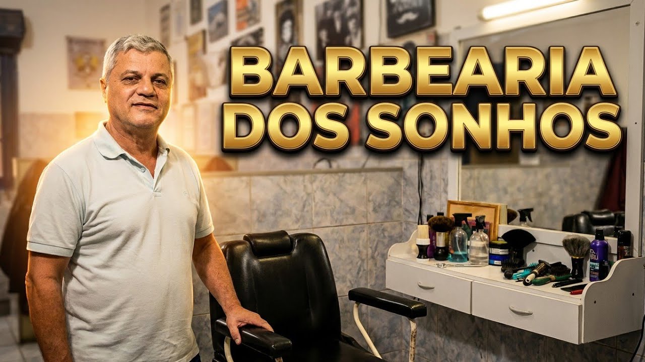 Como montar uma barbearia pequena, clássica.#barbershop #barbeariabrasil