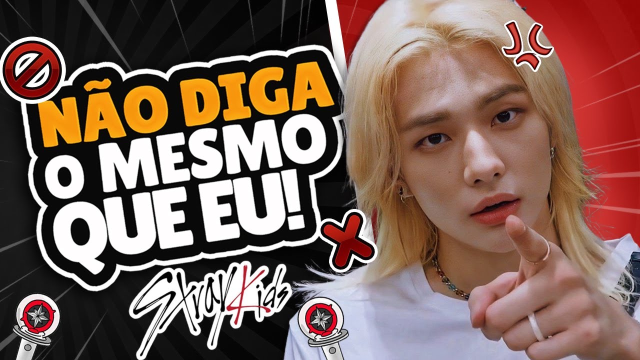 🔥 DESAFIO STRAY KIDS: Não Diga o Mesmo Que Eu | Você Consegue, STAY? 🐺🎧