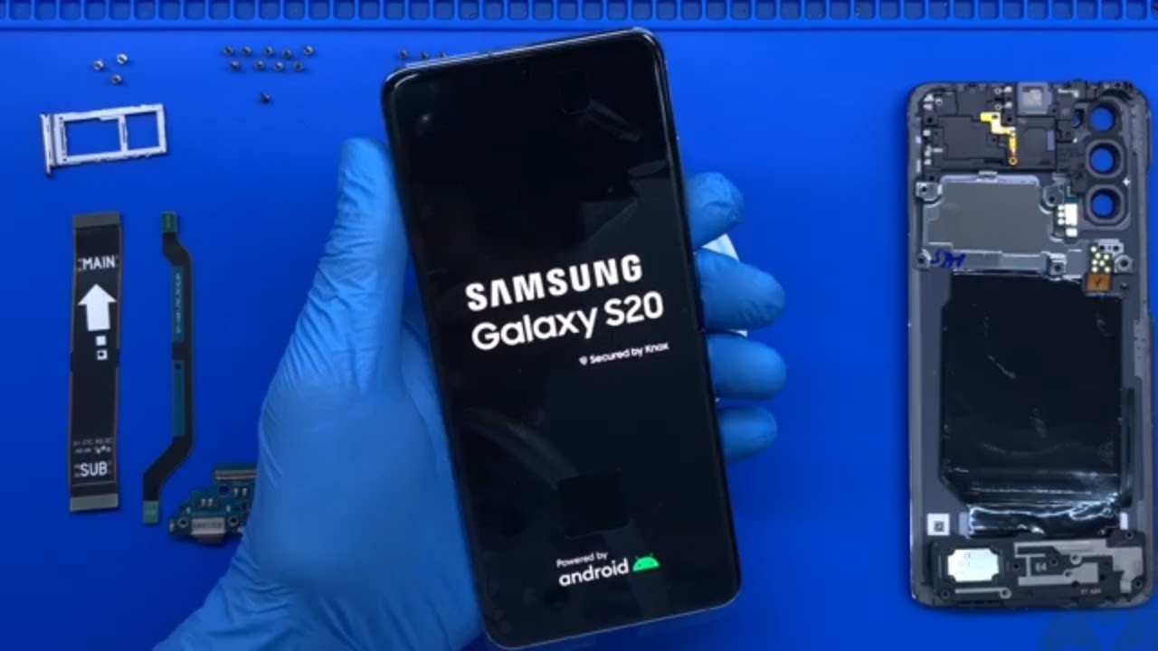 SAMSUNG GALAXY S20 СМЕНА ЭКРАНА