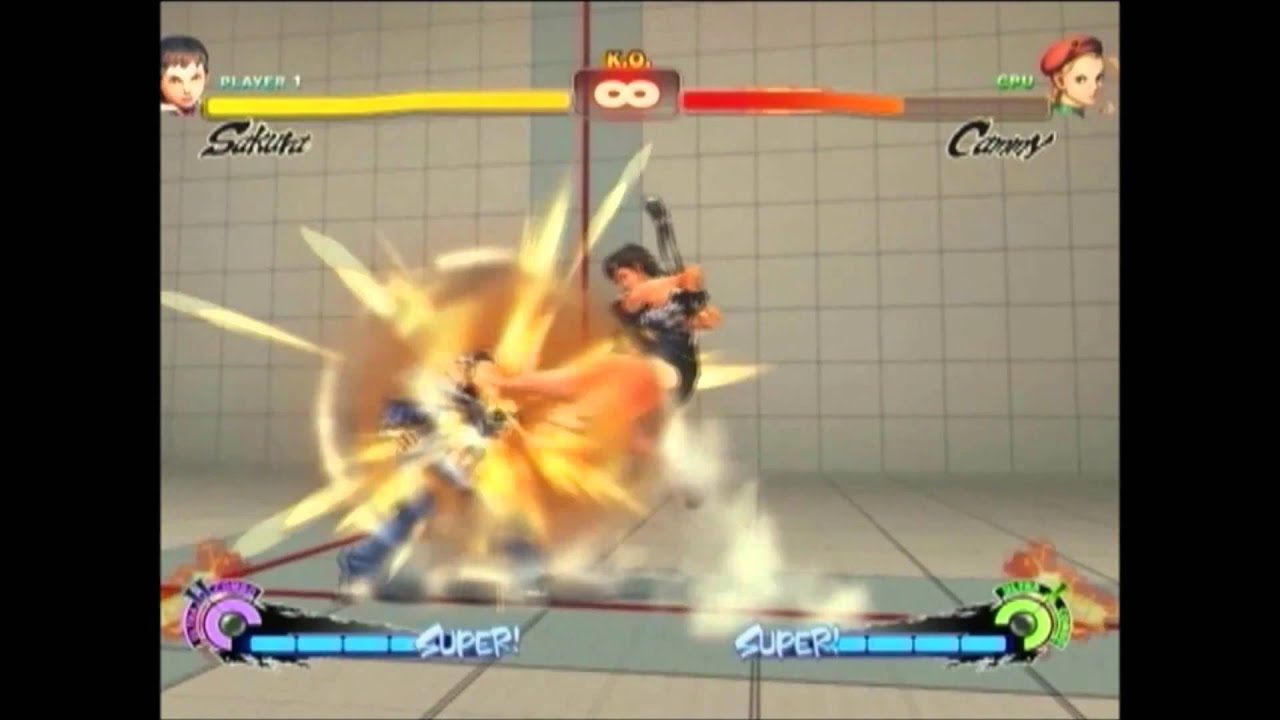 Advanced Sakura Combo Video - Super Street Fighter 4