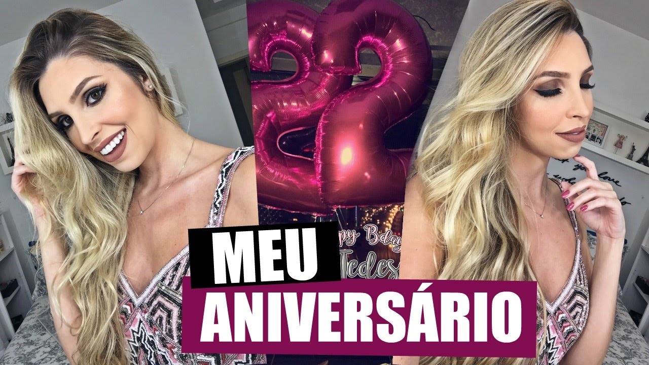 SE ARRUME COMIGO | MEU ANIVERSÁRIO
