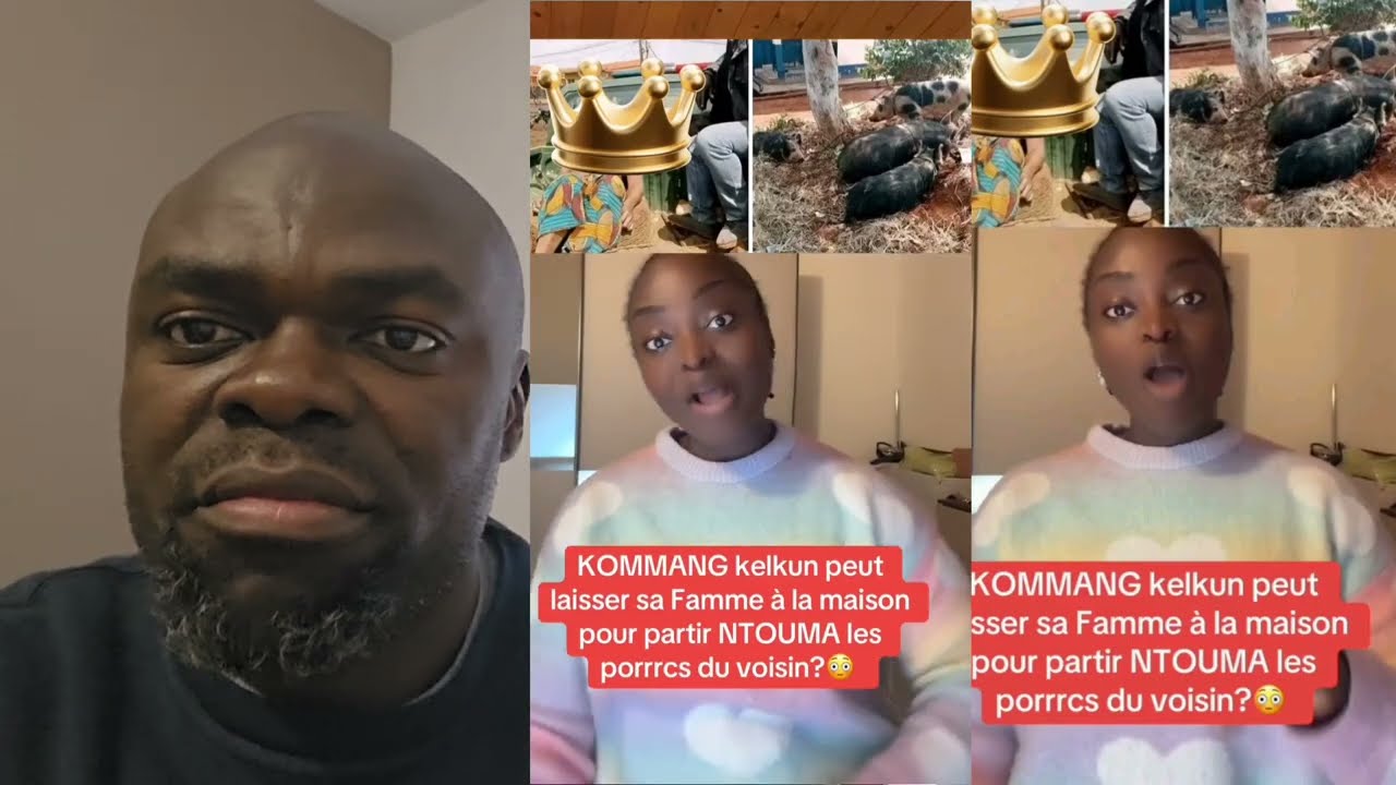 Un milliardaire camerounais attraper entrain de NTOUMA NI*ASS le  porc de la voisine