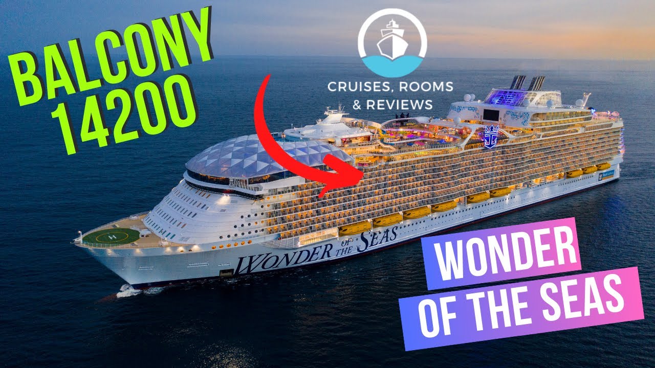 Wonder of the Seas | Balcony Room 14200 Tour & Review | Royal Caribbean | Cruises Rooms & Reviews