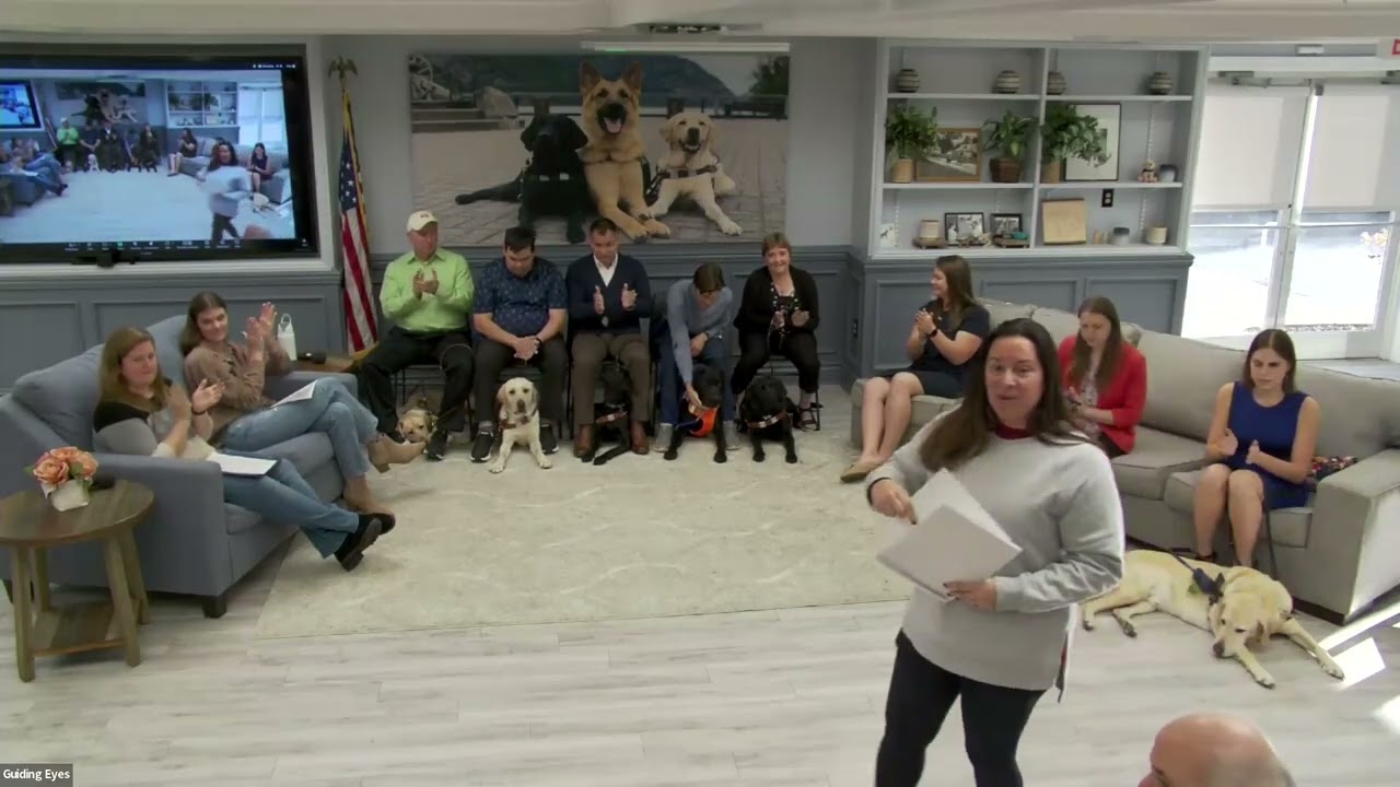 Guiding Eyes Graduation October 24, 2025