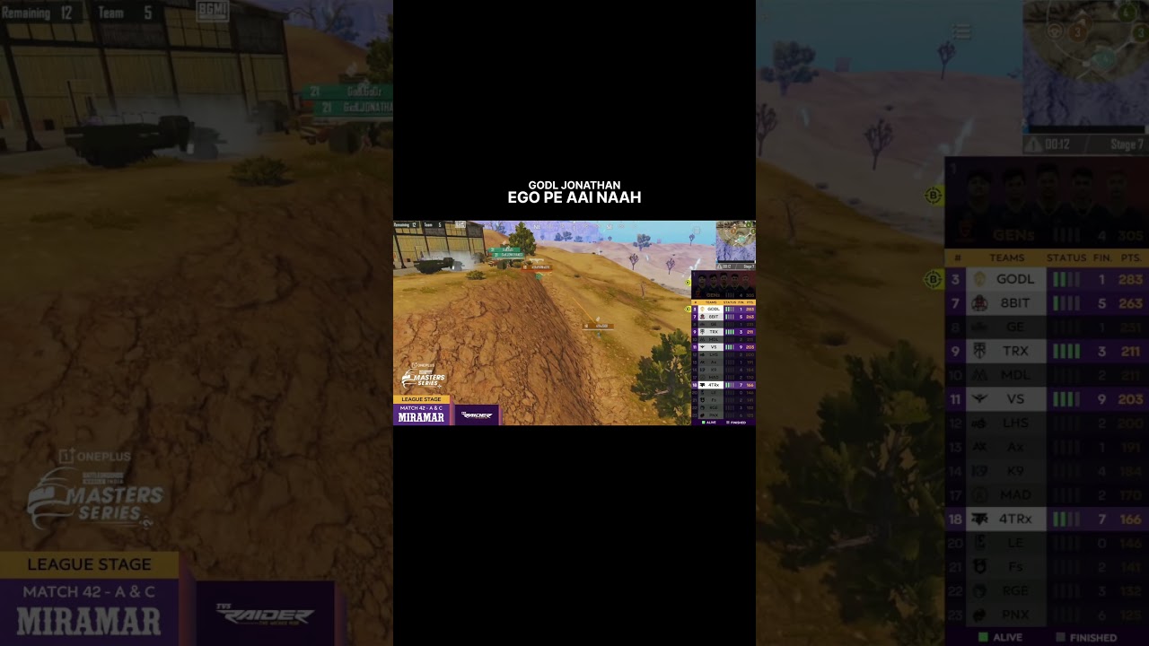 EGO PE AAI NAAH ☠️ @JONATHANGAMINGYT  #jonathangaming #godlike #godljonathan #BGMS2025 #esports