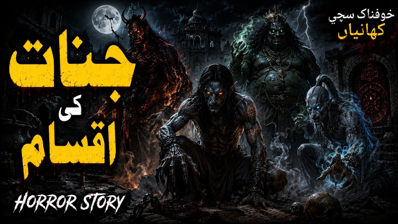 Most Horrifying Story Ever| 🔥🔥جنات کی اقسام کا خوفناک انکشاف Revealing The Terrifying Types Of Jin |