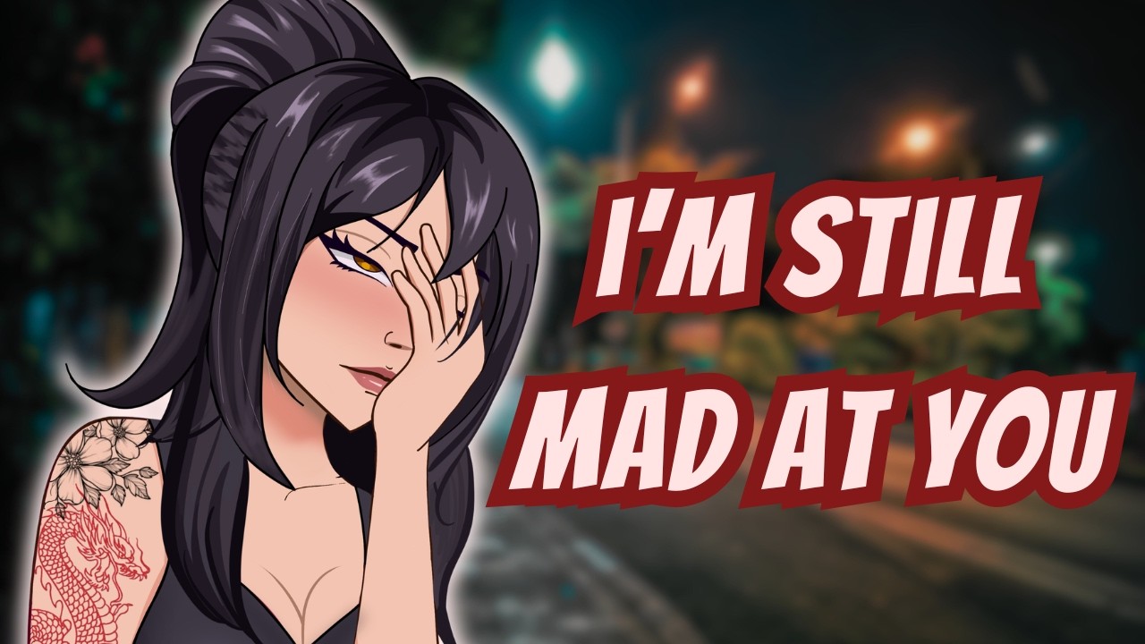 Goth Girlfriend Storms Off and Gets Hurt [Arguing] [Carrying Her Home] [Reverse Comfort]