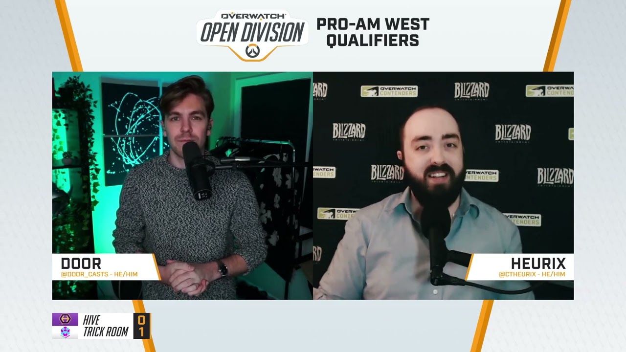 Overwatch League Pro-Am - NA Qualifier - Hive vs Trick Room