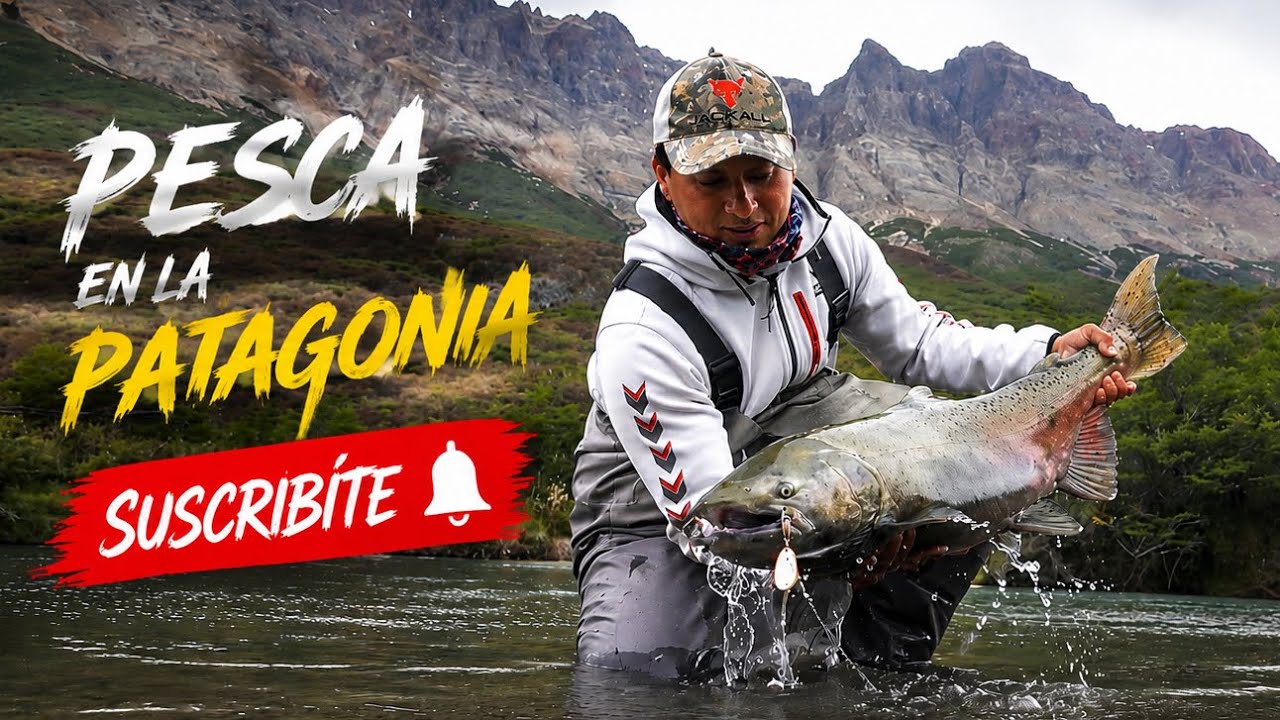 Pesca de Salmón Chinook Gigantes en la Patagonia Argentina - modalidad Fly / Spinning