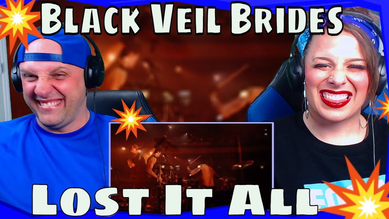 First Time Hearing Lost It All by Black Veil Brides at Troxy London | THE WOLF HUNTERZ REACTIONS