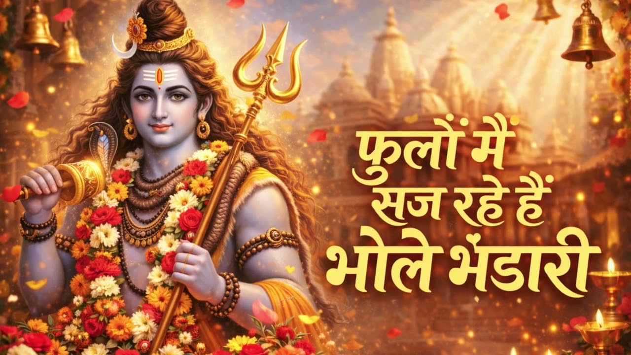 pholo me saj rah | फूलों में सज रहे हैं, भोले भंडारी | Mahadev bhajan