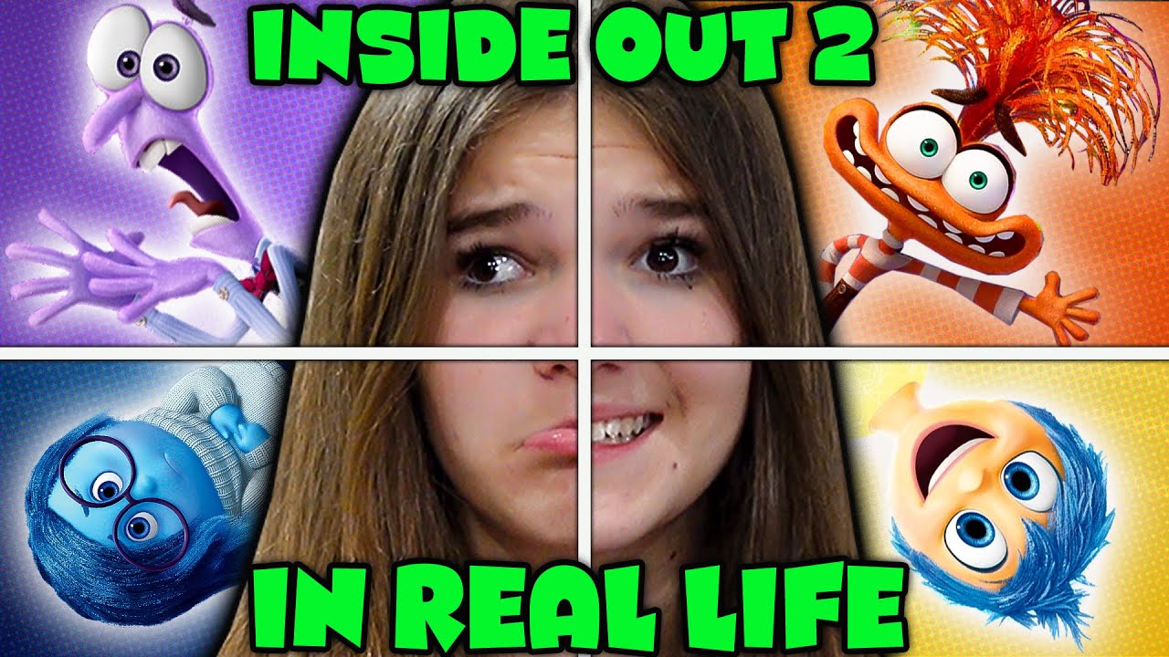 Inside Out 2 IN REAL LIFE! Experiencing Every Emotion!