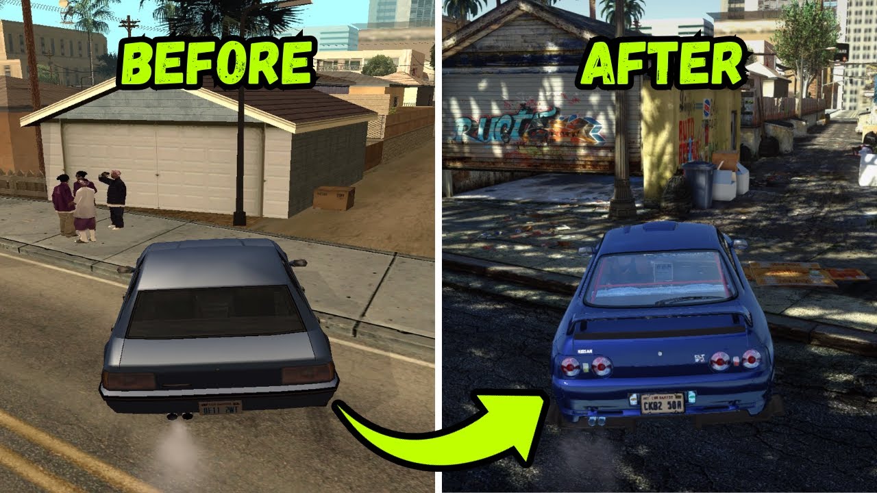 I REMASTERED GTA SAN ANDREAS WITH 53 INSANE MODS