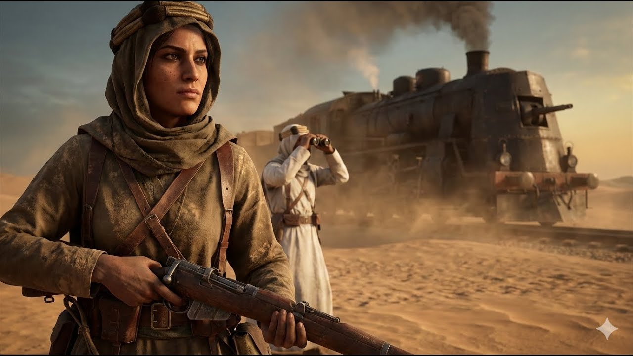 Arab Revolt Against Ottoman Empire, Lawrence of Arabia | Nothing Is Written | Battlefield 1, 4K60FPS