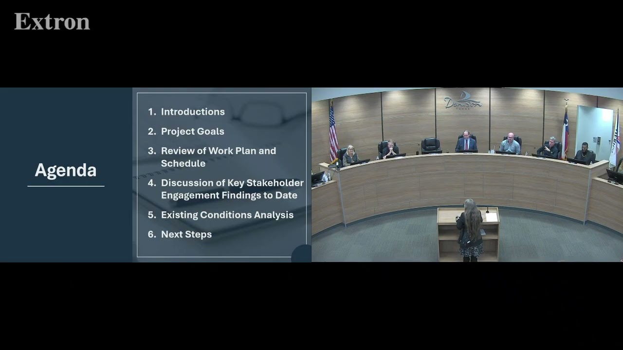 Denison, Texas City Council Meeting, January 5, 2026