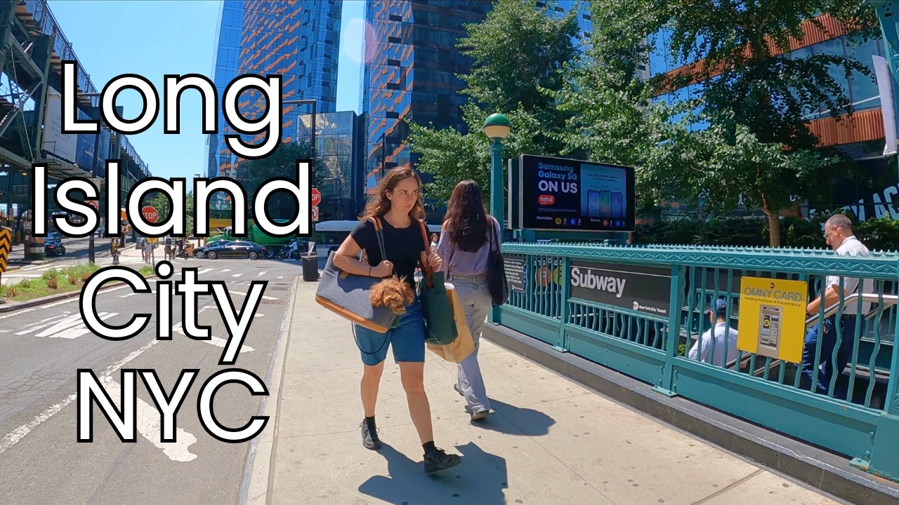 Long Island City Queens walking tour Queens Plaza, Jackson Ave, NYC - June 17, 2026