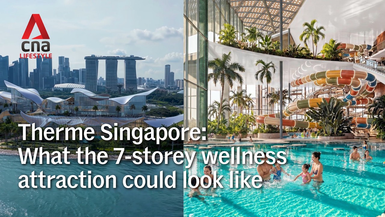 Therme Singapore: как может выглядеть 7-этажный велнес-центр