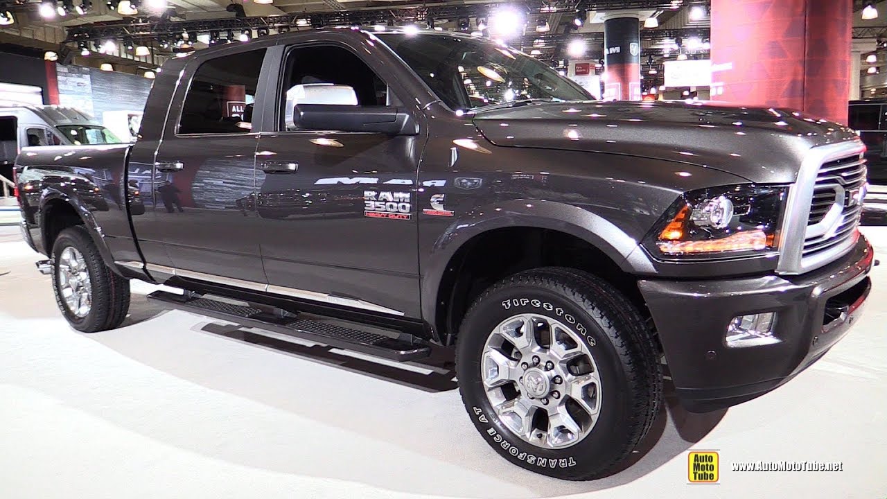 2018 Ram 3500 Limited - Exterior and Interior Walkaround - 2018 New York Auto Show