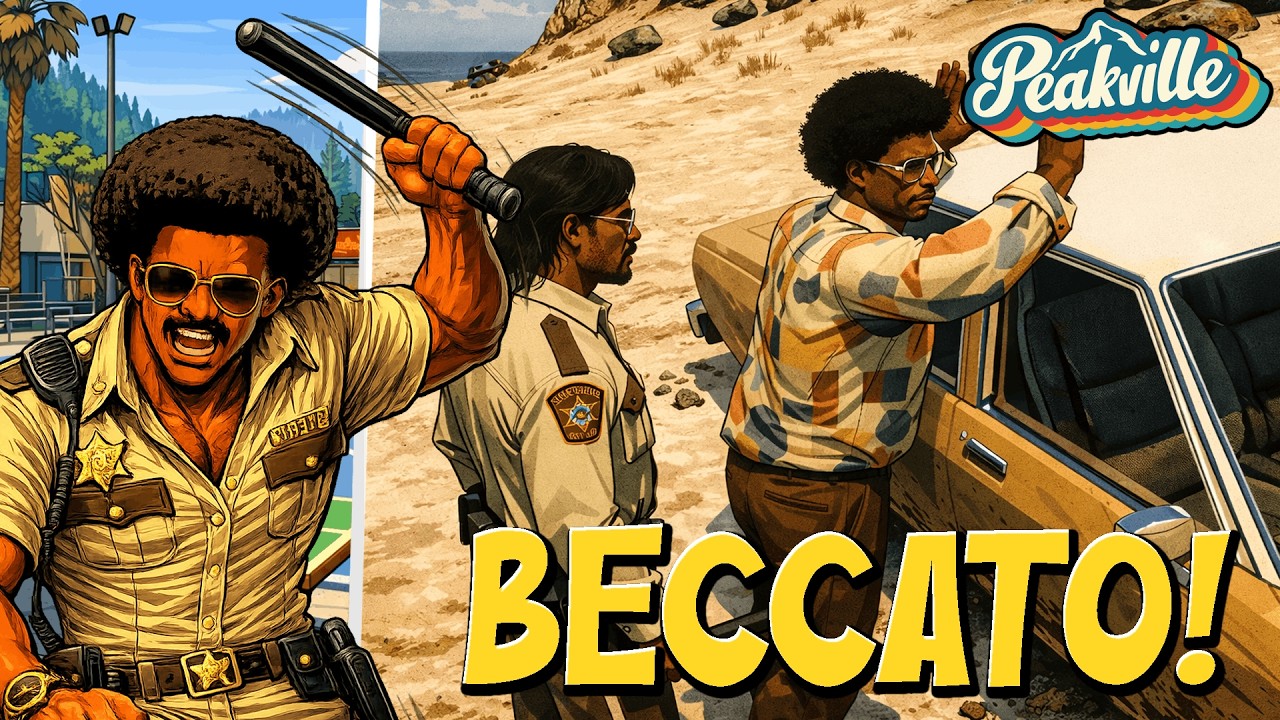 MARCUS SULLE TRACCE DELLA BANDA DI BUBBA 👨🏿  - GTA RP - PEAKVILLE EP.9